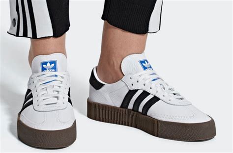 Adidas sambarose platform